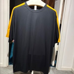 Men's Holloway Black & Yellow Shirt